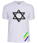 Camisetas estrela de Israel